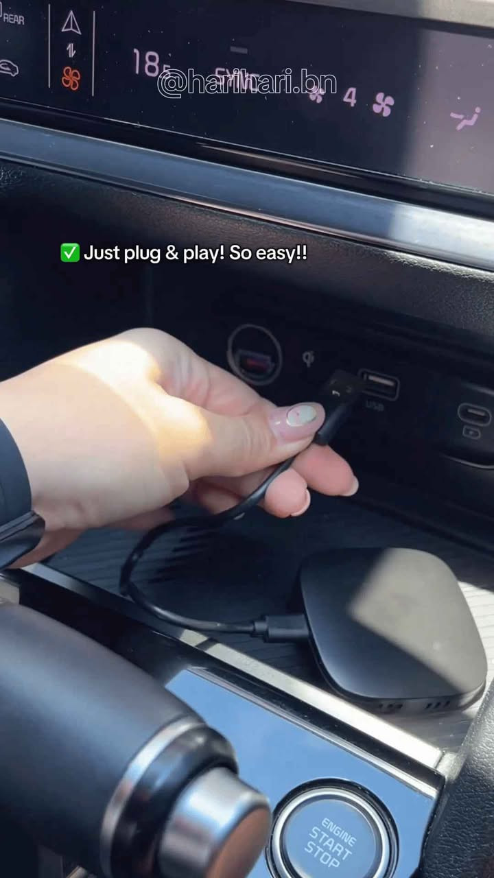 ✨ حول شاشة سيارتك إلى نظام ذكي كامل بدون أي تعديل!

🚘 كار بلاي وأندرويد أوتو لاسلكي بضغطة واحدة فقط.

📺 يوتيوب، نتفلكس، الخرائط… كل تطبيقاتك على شاشة السيارة!

⚡ نظام أندرويد 13 سريع مع ذاكرة 2GB+32GB.

🔊 مكالمات، ملاحة، موسيقى… كلها تشتغل بدون أسلاك مزعجة.

🔌 Plug & Play – اشبكه بالـ USB واشتغل فورًا.

💯 مناسب لكل من يريد راحة، سرعة، وتجربة قيادة متطورة. بغداد, العراق


**إذا كنت صاحب هذا الإعلان وتريد حذفه لأي سبب، رجاءا أرسل رسالة إلى الدعم الفني**