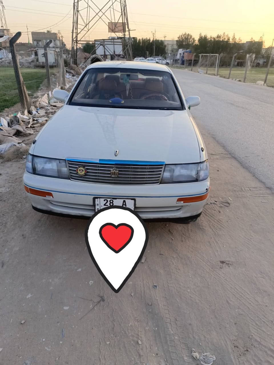 سلام عليكم بطه متصل  95 سنويه 29رقم نجف  سياره حلوه كامله حداديه تخم تاير  سعر 50وبه مجال مكان سياره نجف شراي يتصل ***********
