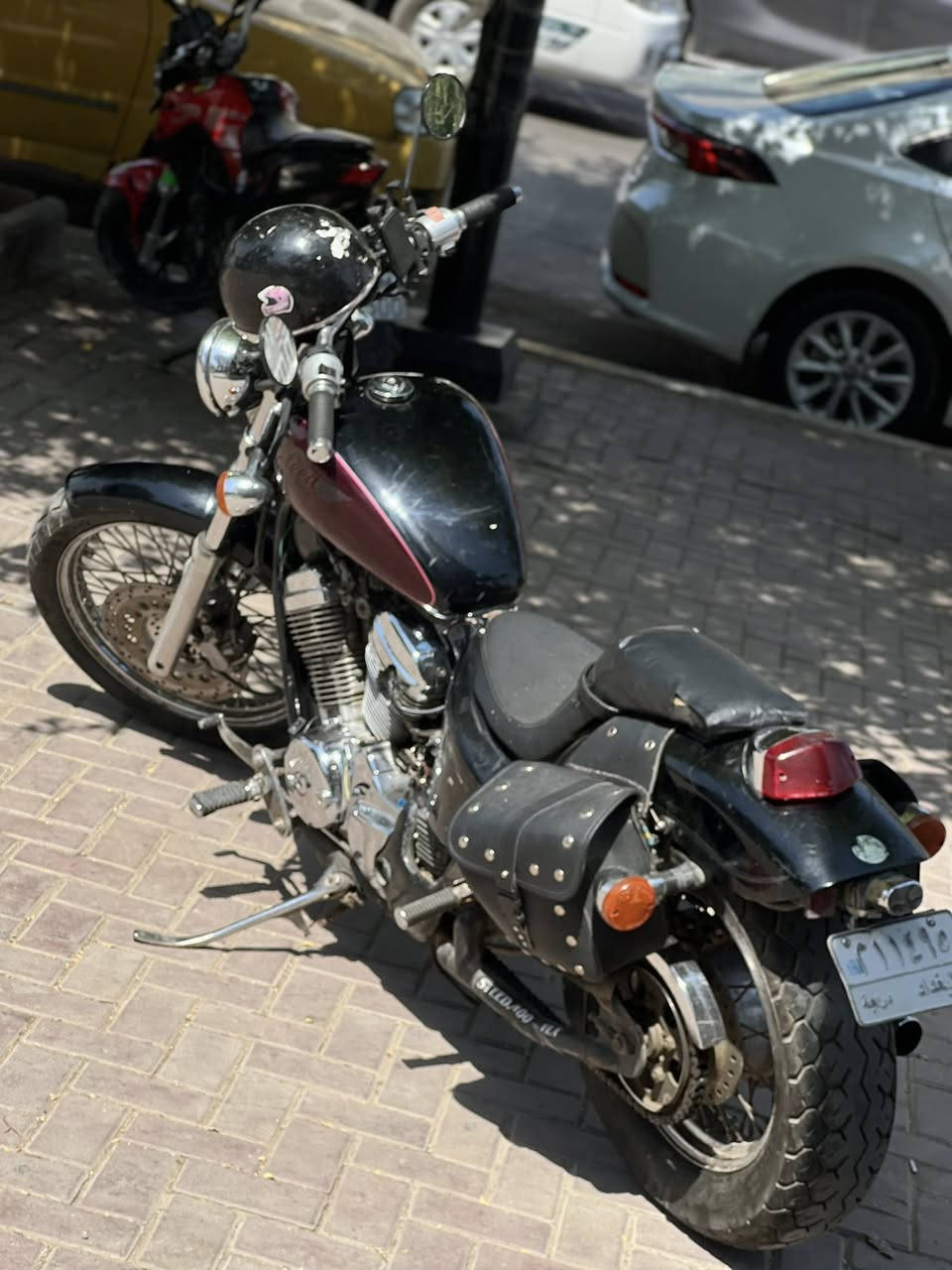 هوندا ستيد 400cc بلادي رقم بغداد بأسمي كاملة مكملة شغل واطلع ترايك للسعودية موديل 1995 بالسنويه مكتوب 1989 كهربائيات مكفولة هيج مراح تبين تعال وشوفها بعينك اذا رايد دراجة تخدمك 24 ساعه. مكاني بغداد حي الجهاد السعر 16 ورقه ونص وبيها مجال.


**إذا كنت صاحب هذا الإعلان وتريد حذفه لأي سبب، رجاءا أرسل رسالة إلى الدعم الفني**