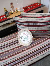 تلبيسه مندر ارضي • صوف شانيل ثقيل • وجهين مخده