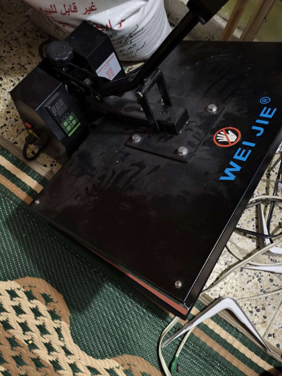 مكبس حراري 40*60 جديد بل كارتون استخدام شهر واحد الكتروني وبي ضمان بيع مستعجل
السعر 350 الف 

بغداد الدورة  متوفر توصيل 

***********
