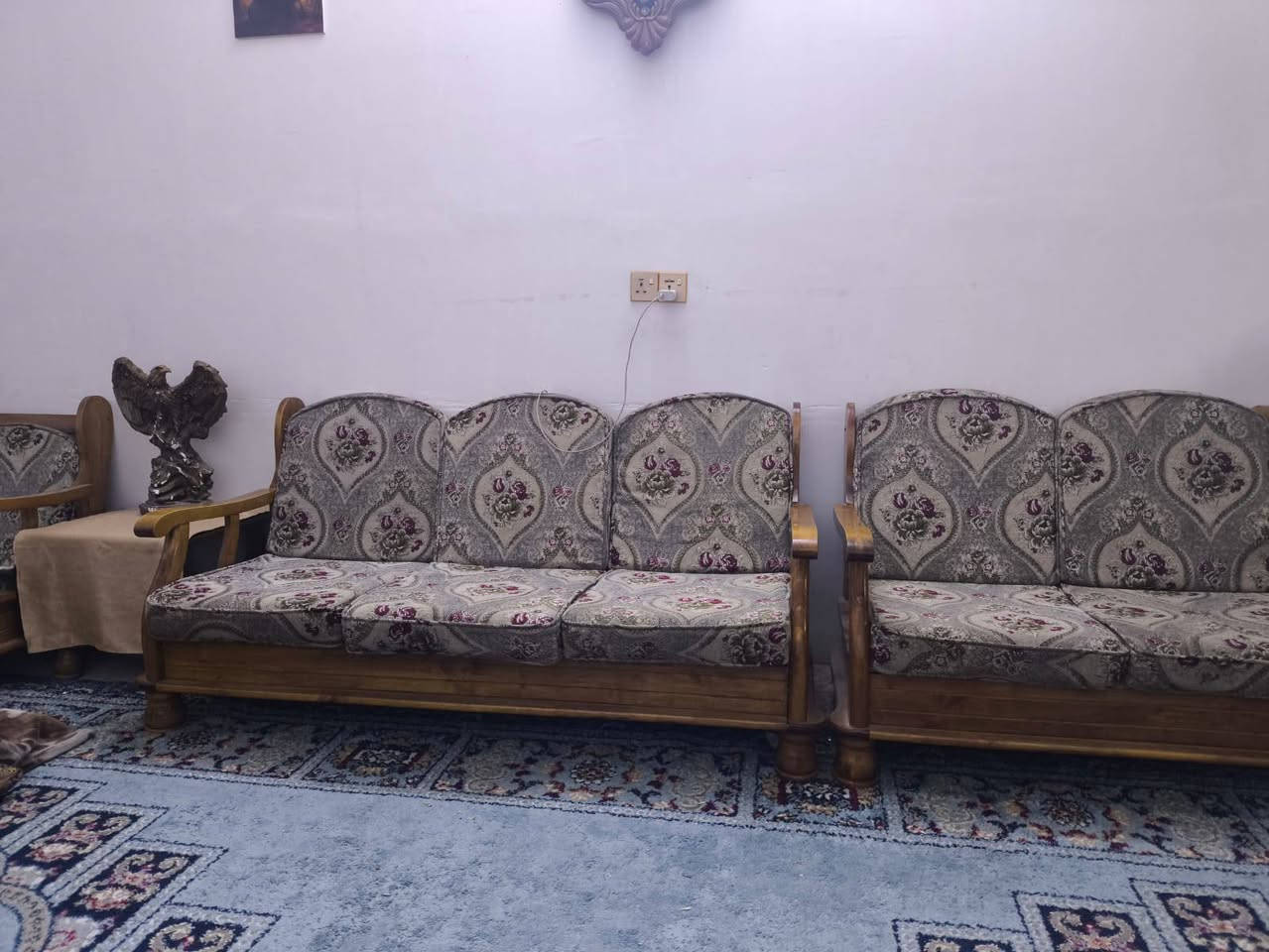 تخم للبيع صاج وكرسي واحد بي ضرر والبقيه كلهم نضيفات  وياهم طبلات صاج عددهم 2 والسعر كله 300 وبي مجال


**إذا كنت صاحب هذا الإعلان وتريد حذفه لأي سبب، رجاءا أرسل رسالة إلى الدعم الفني**