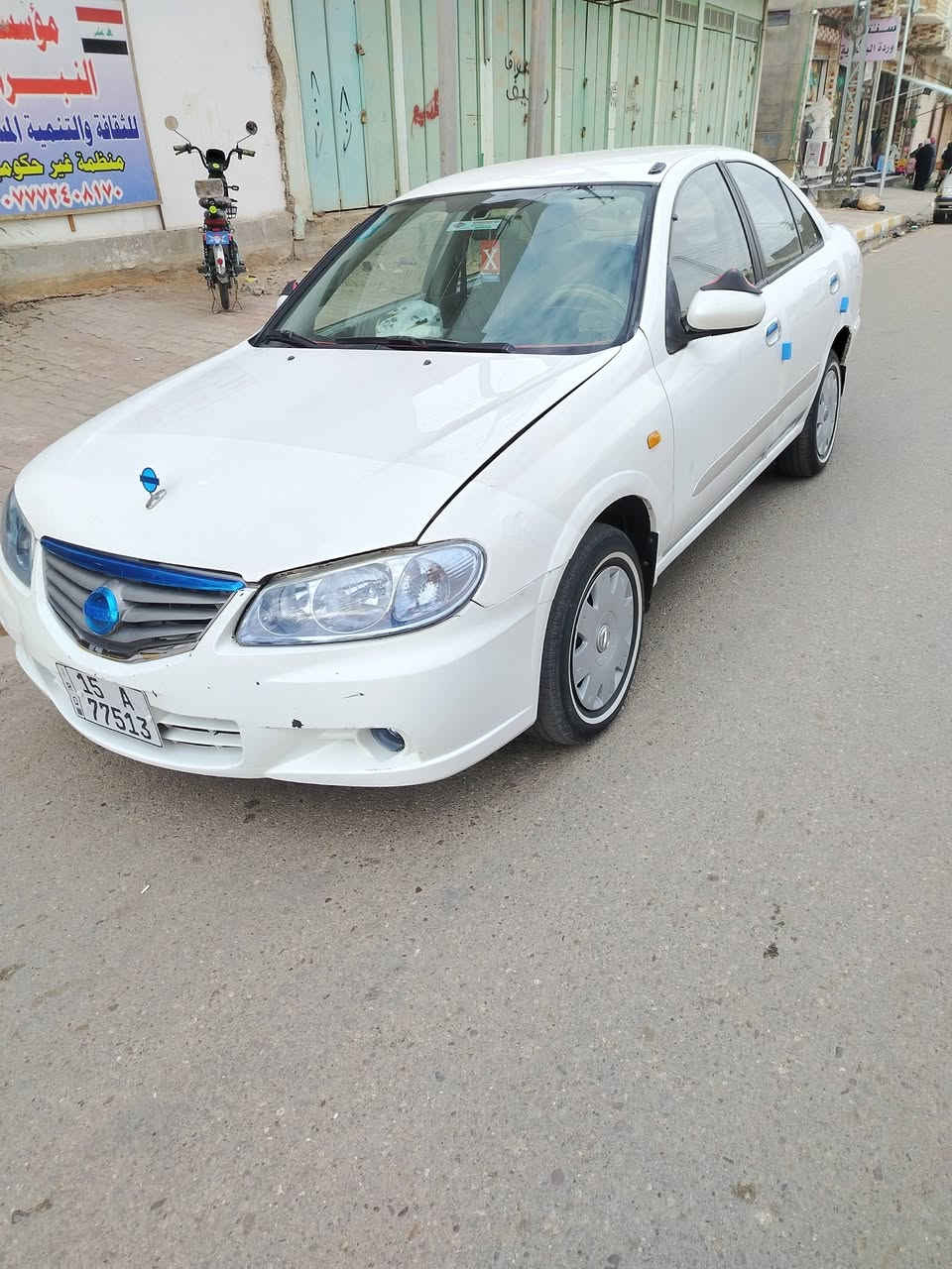 السلام عليكم سني ياباني موديل 2000 رقم انبار انكليزي كير اوتوماتيك بي خلل في النمره الرابعه محرك جيد تبريد شغال بيها صبغ بابين بدون دواخل السعر 67 بيع او مراوس. بسبعه راكب العنوان الرمادي ***********
