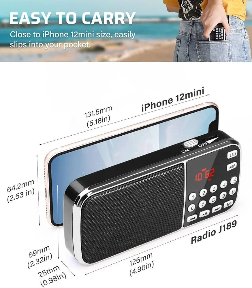 راديو من شركة PRUNUS العالمية 
باله اوربي تصفية مخازن موقع امزون الامريكي
جديد بالباكيت
دجتال
موجتين AM FM
سبيكر بلوتوث صوته عالي وواضح
دبل سماعه
بطارية شحن نفسها مال نوكيا 1100
لايت ليد
توصيل داخل العراق فقط


**إذا كنت صاحب هذا الإعلان وتريد حذفه لأي سبب، رجاءا أرسل رسالة إلى الدعم الفني**