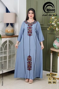 كلابيه كشمير تطريز وكلوش  القياسات L XL XXL 3XL كل درزن بي من 4 ألوان ...