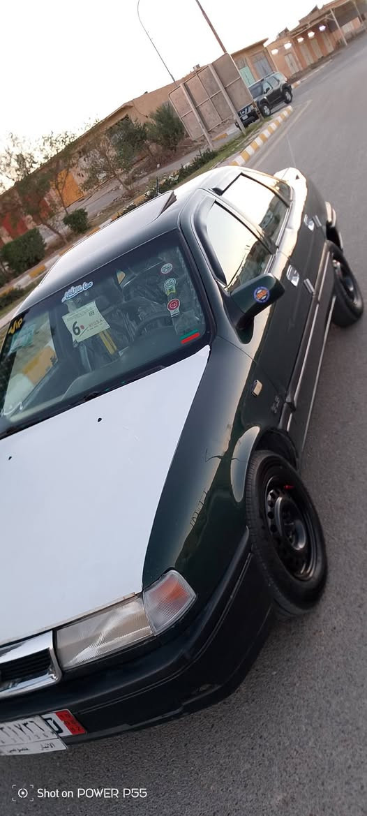 موديل 93  اللون زيتوني
كير عادي / محرك 2000
ايرباك / تنته 
تخم تاير / جام كهربائي 
كيجات كلها شغالة 
بيها مكانت صبغ 
بنيد مبدل غير لون ومغلف فابلون 
راعيها بحقلانية شرط التحويل 
سنوية نافذة صارلها 15 يوم 
عليها غرامة 200 الف تحول وتجيبلي وصل الغرامة وانطيك ال 200 المهم ال 200 عليه تجيب الوصل وتستلم 200
مكانها الانبار حديثة / الحقلانية 
السعر 33وبيها مجال قليل 
 
***********
