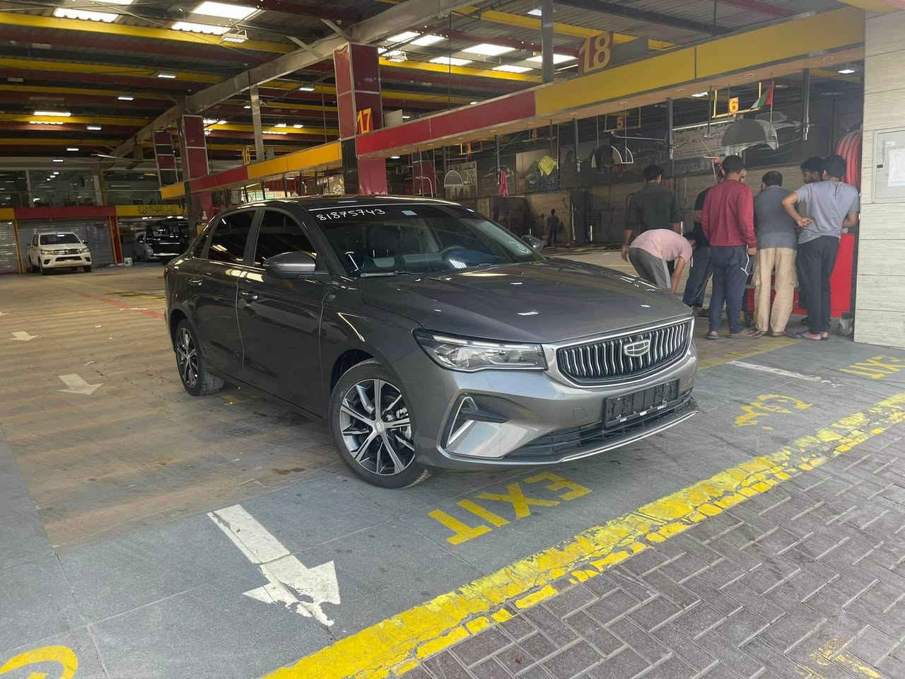 جيلي ام كراند 2024
فوول مواصفات
وارد خليجي
بيها ضربه جنطه و مصلح كامله 
بصمه
تشغيل عن بعد
بصمه ابواب
فتحه سقف
كشنات جلد
بعد هواي مواصفات 
ماشية 50
رقم مثنى معوقين 
السعر ١١٠ بيها مجال 
ترهم مراوس
*********** واتساب اتصال المناذرة, النجف
