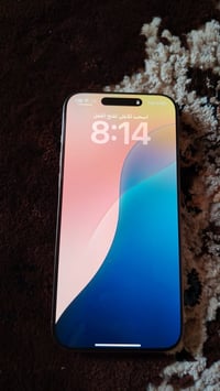 آيفون 16بروماكس بطاريه 100 عداد دورات18جهاز مستخدم 10ايام فقط 07804762...