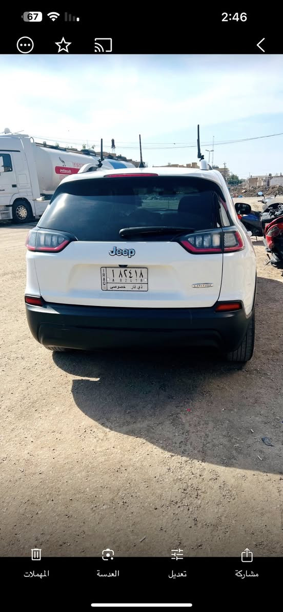 جيب شيروكي 2019 لمتد
معوقين ومنتهيه مدتهه للبيع او المراوس حسب القناعة مكاني ناصريه 135$

***********

@إشارة
