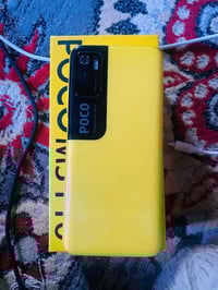 جهاز بوكوM3 5G pro استخدام اسبوع كامل ملحقاته ذاكره 256 رام 8+8 سعر 16...