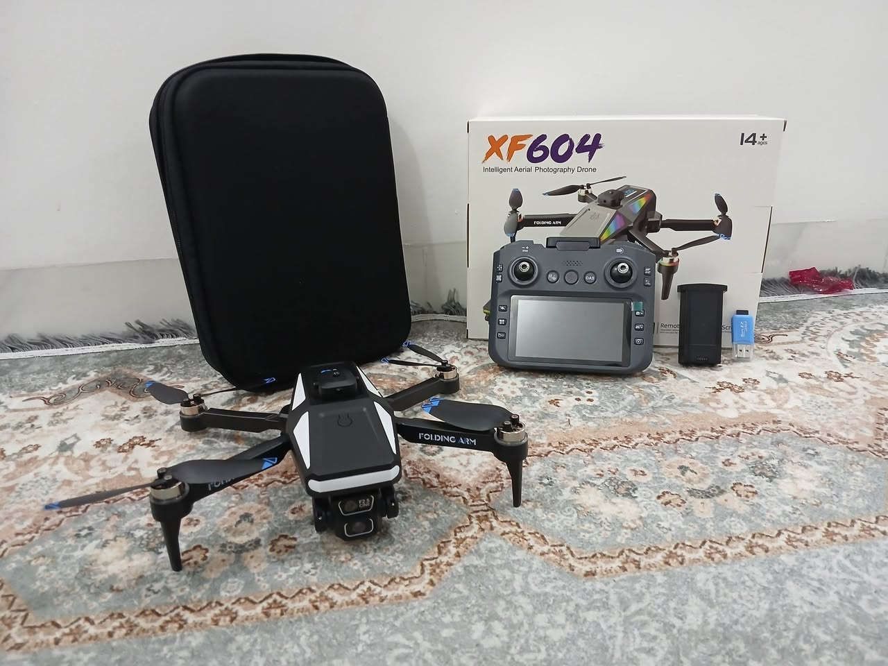 سلام عليكم شونكم
موجود عندي درون XF604  كلش راقية 
محركات بروشلس بدون فحمات يعني ارقى محركات عليه 
ثباتية راقية 
تحكم مالة شاشة سمارت يعني ميحتاج تربط موبايل عليه 
يجي بباتري واحد فقط ويا رام للخزن موجود ويا 
وجنطة وطخم مراوح 
كاميرتين 
سعرة ٩٠ الف مكاني كركوك وعندي توصيل داخل كركوك 
وقبل ماتشتري مني ياريت تسأل على هل درون بغير اماكن وتسأل على سعرة ورا تعال اشتري 
طلعلي قطعتين منة وحدة انباعت وباقي بس قطعة وحدة منة 
للحجز راسلوني وهاي رقمي ***********
