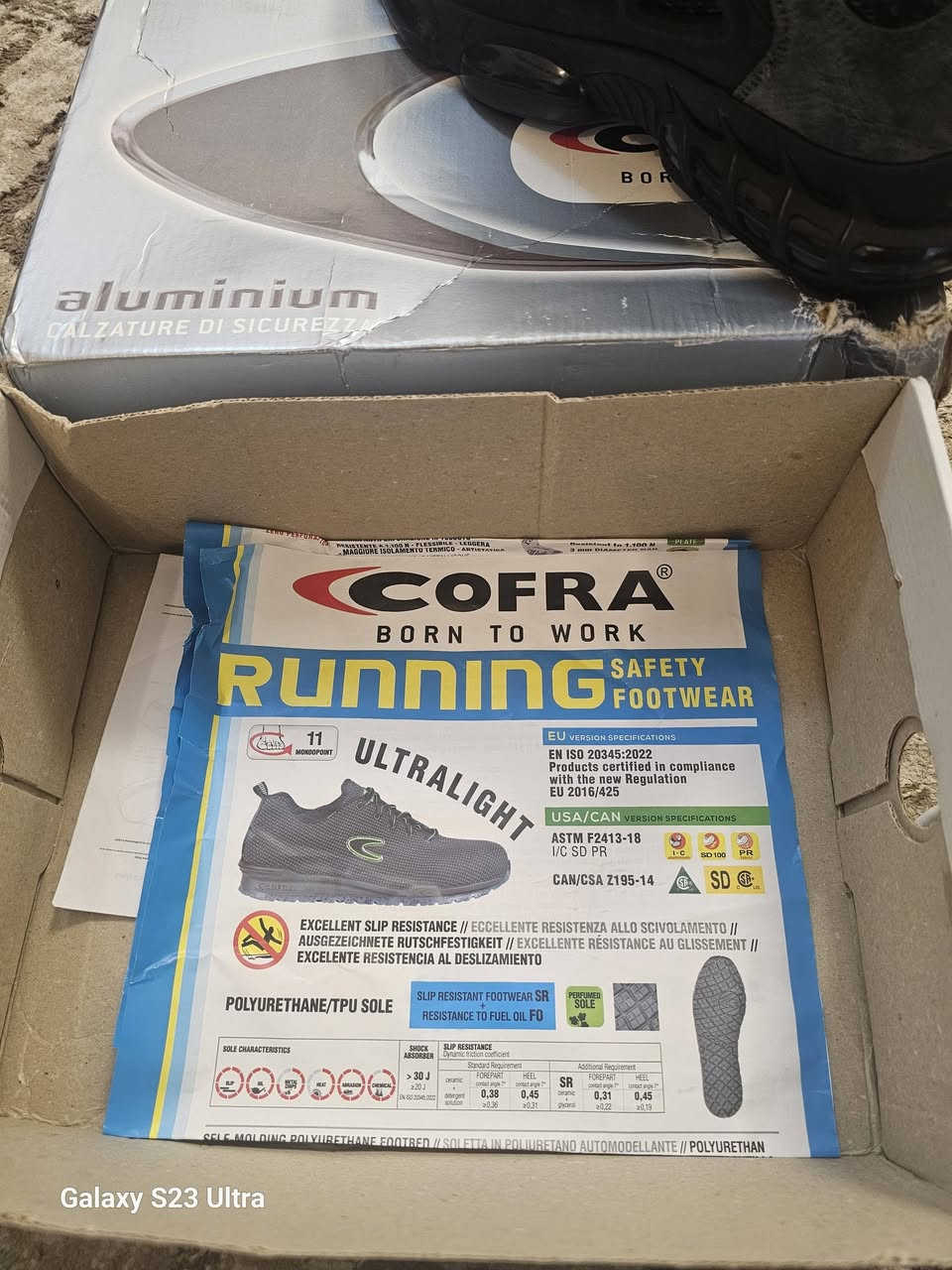 سيفتي ايطالي اصلي قياس ٤٤ راقي جدا سعر ٣٥


**إذا كنت صاحب هذا الإعلان وتريد حذفه لأي سبب، رجاءا أرسل رسالة إلى الدعم الفني**