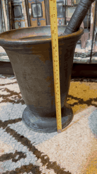 هاون عملاق ٢٤ سم 
هاون بغدادي ١٨ سم 
***********
