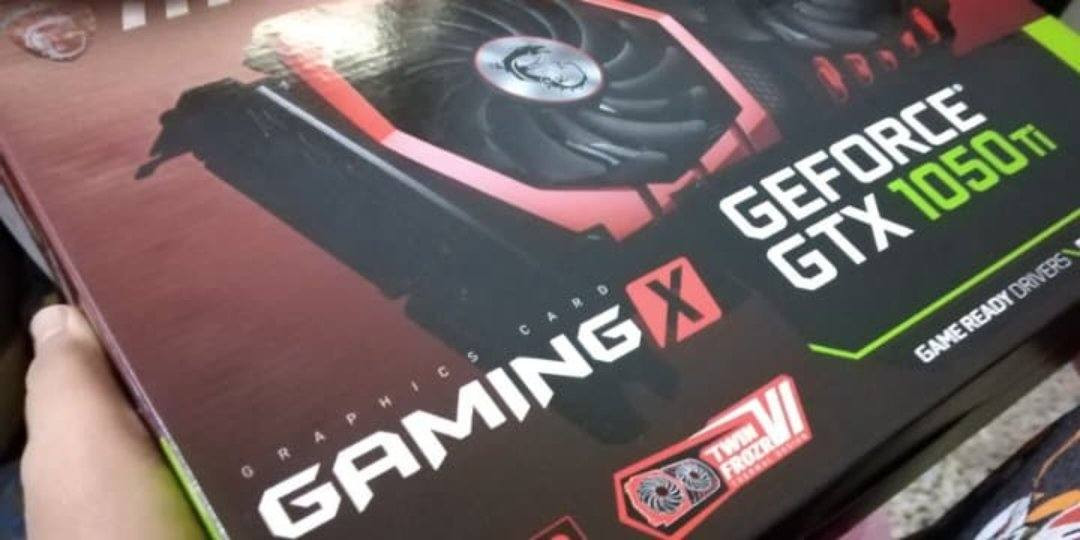 السلام عليكم كارت 1050Ti 
4 كيكا في رام الكارت نضيف غير داخل تصليح ومامعدن بي
فقط العاب 
للبيع المكان بغداد المشتل 
السعر 100 الف 
***********

