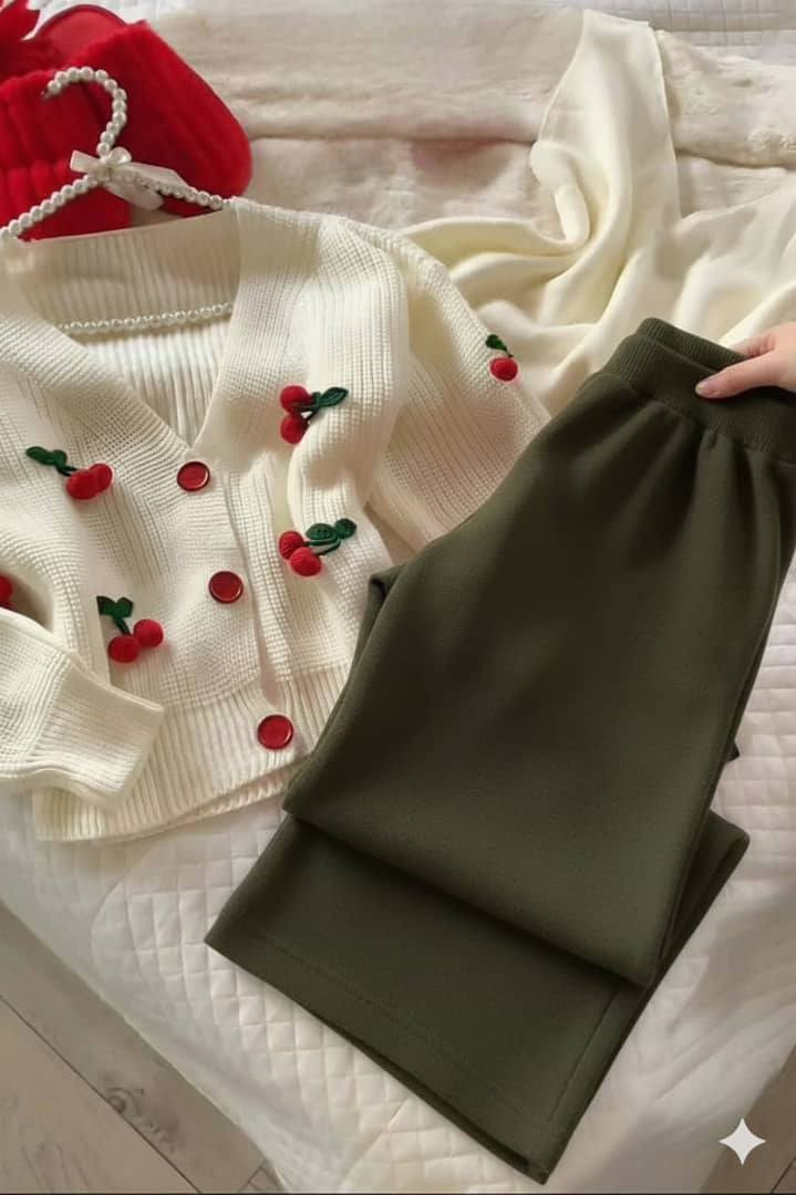 طقم الكرزات 🍒🍒🍒
🌹🌹🌹🌹🌹🌹🌹🌹🌹
الدلع والجمال 😍😍

طقم تريكو 
خيط اجنبي 
🌹🌹🌹🌹🌹🌹🌹🌹
تقيل ومكفول 
قياس ستندر 
من38 لل44
الوان صور 

توصيل وشحن مباشر 🔥🔥


**إذا كنت صاحب هذا الإعلان وتريد حذفه لأي سبب، رجاءا أرسل رسالة إلى الدعم الفني**