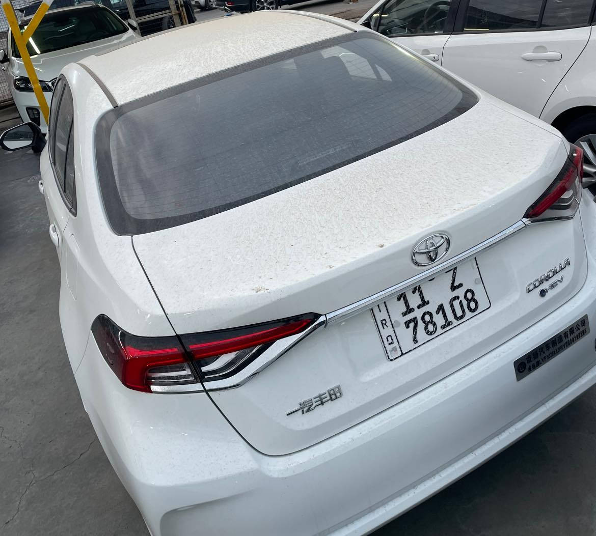 كورلا عدد 2 موديل 2025 شكل الخليجي زيروات  مرقمات بغداد بأسمي خمس كامرات فتحة كشن جلد بصمة مكاني بغداد العامرية للأتصال ***********
