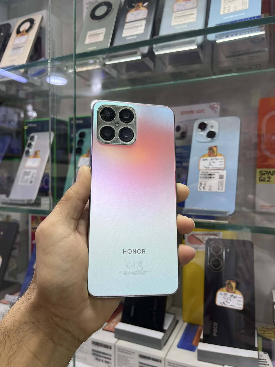 هونر X8 الذاكره 128 عشوئيه 6 بطاريه5000 شاحن فائق السرعه35واط جهاز مكفول فقط فطر بكد شعرا بي سعرا110 مناسب جدا الاستفسار خاص او الاتصال***********بي وات ساب
