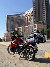 ار كي للبيع استخدام شخصي بيهه اضافات حلوه وبنفس الوقت غاليه الدراجه بع...