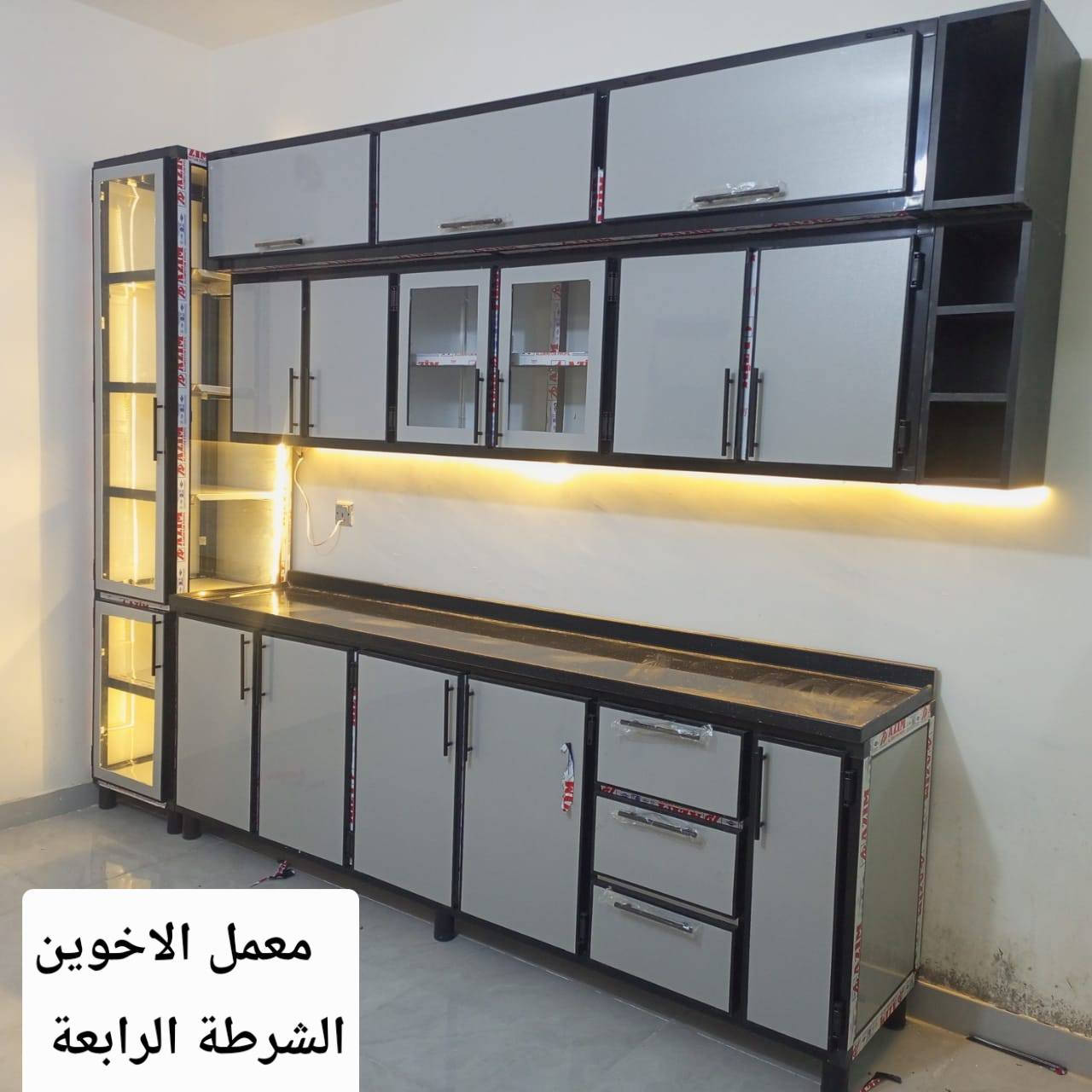 معمل الاخوين 
الموديلات والالوان حسب الطلب 😍
الشغل درجة اولى 😍
ادخل للصفحة يوجد موديلات واللوان اكثر 
وتدللون.
العنوان :
البياع /تقاطع شرطه الرابعة شارع الكبيسي 
قرب سنتر النخيل أو مول الطفل
للطلب والاستفسار :
***********
***********

 #المنيوم_كاونتر_كاونترات_مطبخ_مطابخ_ابواب_شبابيك_المنيوم_مطابخ_HDF_كل_مايخص_الامنيوم_بغداد_اكسبلور
