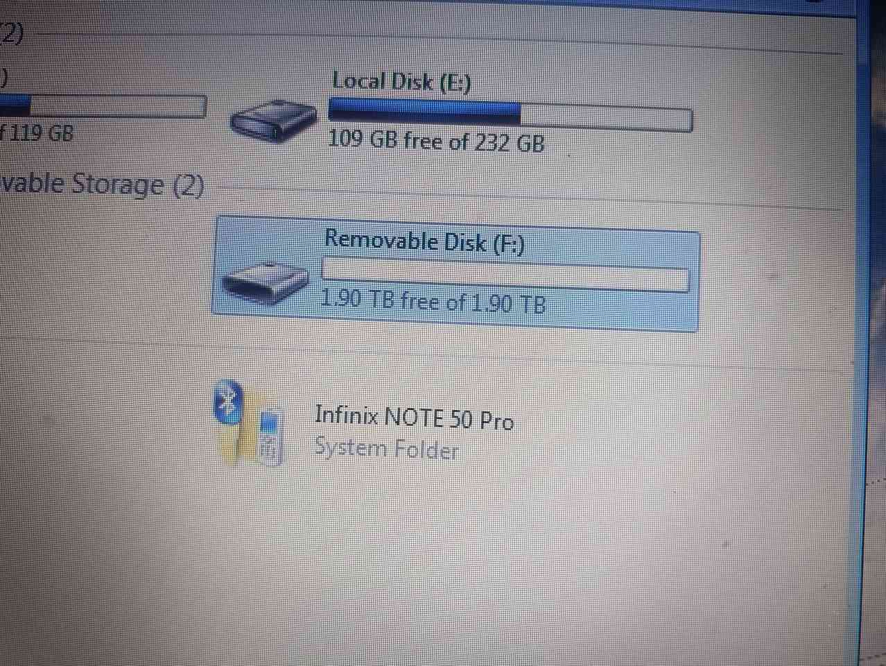 هارد 2 تيرامفحوص وشغال كامل ب10 الف
بس ما مقتنع بيه هارد ابيعه ب 10 فحم 
توصيل متوفر لكل العراق


**إذا كنت صاحب هذا الإعلان وتريد حذفه لأي سبب، رجاءا أرسل رسالة إلى الدعم الفني**