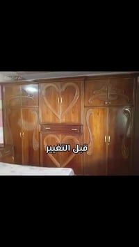 🙋‍♂️ تقدم لكم نجارة وصباغة العوادي  شغل مستخدم قبل وبعد صبغ حراري درجه...