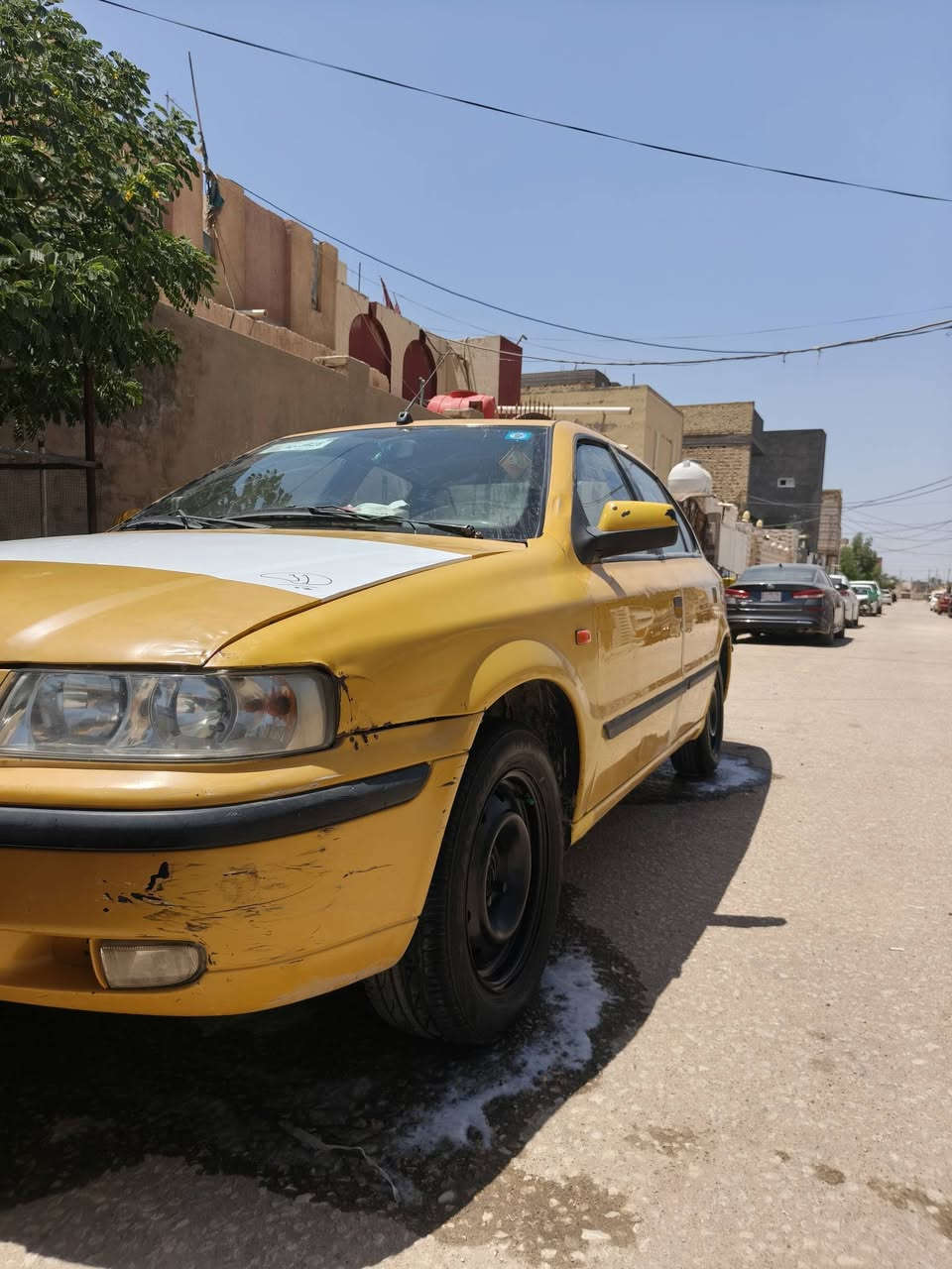 سمند مديل ١١مكفولة من مكينة كير حدادية تخم تاير جديد مصفرها هئية وغرامات بسمي سنوية ٣١ مكاني ديوانيه قضاء الشامية السعر ٢٧ وبية  مجال الطيبين ‏‪***********‬‏
