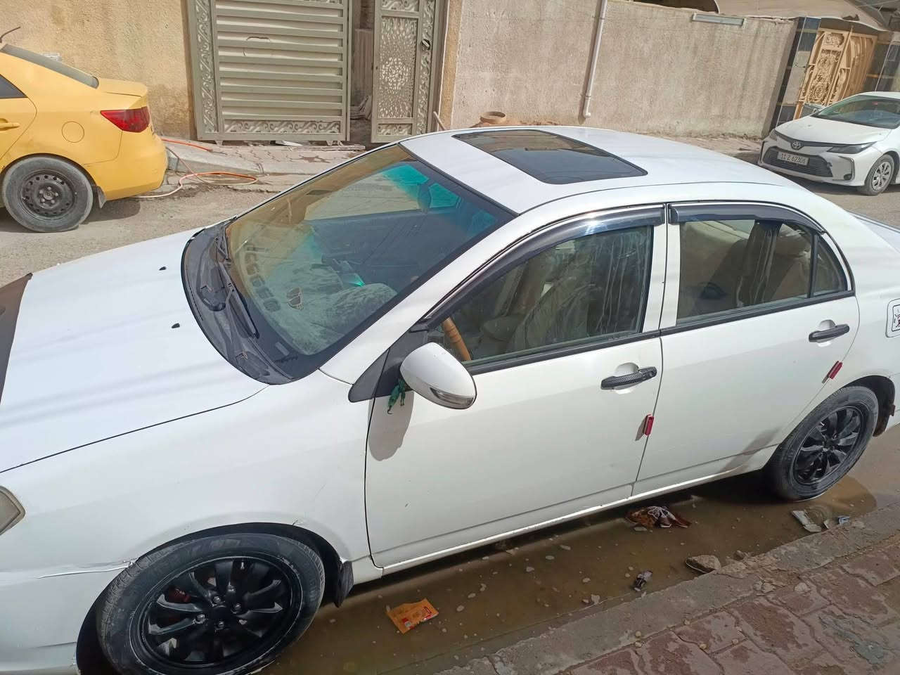 بصمة
فتحة
كهربائيات كلها شغالة 
مكينه جديدة 
صدر نضيف 
تبريد خير وبركة 
راديتر جديد مي اخضر امريكي 
شاشة 
تحكم ستيرن شغال 
سيارة نظيفة وكلش حلوة 
رقم كربلاء انكليزي 
تحويل ثاني يوم 
السعر 55

المكان / بغداد / مدينة الصدر 
رقم هاتف / ***********
