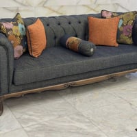 كنب ٨ قطع • رجل خشب زان • الاعضميه