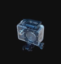 هذه كاميرا أكشن رياضية عامة (Generic Action Camera) مكتوب عليها 4K Ult...