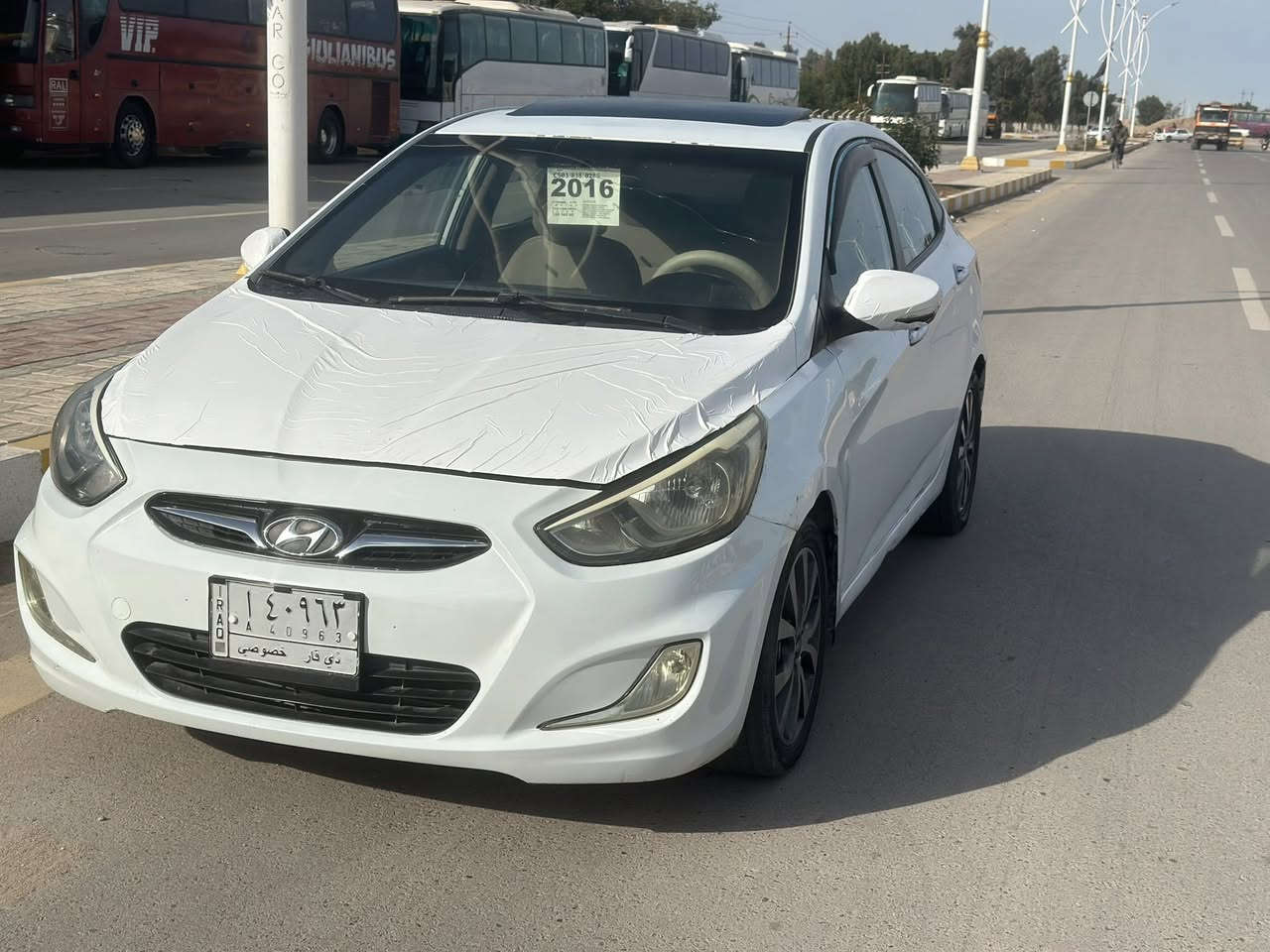 اكسنت 2016 خليجي حره بأسمي فول المواصفات ١/١  ماشية 150km بيها جاملغ وبنيد بدون دواخل كير وحدادية مكينة بيها بخار بدون تنقيص وصوت السعر ٨٧  مكاني ناصرية ***********
