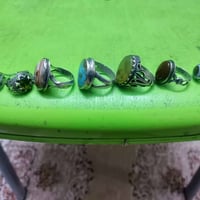 خواتم فضة 925 • حجر اصلي • بغداد