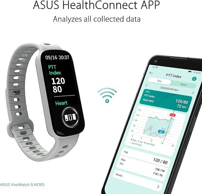 توفر
✨ ASUS VivoWatch 5 AERO ✨
الحالة:جديد
السعر :140 الف
للحجز خاص 📩او واتساب ***********📞
ابرز الميزات/
💚 مستشعر ECG لتخطيط القلب.
🩸قياس  ضغط الدم بتقنية PTT .
❤️ قياس معدل نبضات القلب على مدار 24 ساعة.
🫁 قياس نسبة الأكسجين في الدم SpO₂.
😴 تحليل شامل لجودة النوم ومراحله.
🧘 مراقبة مستوى التوتر والإجهاد.
📍 GPS مدمج لتسجيل المسارات دون الحاجة للهاتف.
🏃 يدعم أوضاعًا رياضية متعددة.
💧 مقاومة للماء حتى 5ATM.
🔋 بطارية تدوم حتى 7 أيام.
⚖️ وزن خفيف جدًا (15 غرامًا).
📱 متوافق مع Android وiPhone.
📊 تطبيق ASUS HealthConnect لعرض جميع البيانات الصحية.
📄 إمكانية تصدير تقرير ECG بصيغة PDF.
🎯 تصميم أنيق ومريح للاستخدام طوال اليوم.
