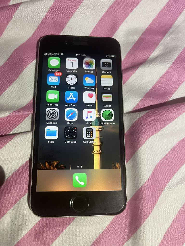 سلام عليكم للبيع فقط ⚡
ايفون 6 جهاز جديد ماشالله بعده شخط مابي مال بيت كله بلادي فقط مبدل بطاريه شركه شرط شحن ميصرف ضمان اسبوع اي خلل يرجع ⛄
سيمكارت كله شغال 🗣️
كامرته. تخبل ⭐
سعره قفل 40
*********** كركوك, العراق
