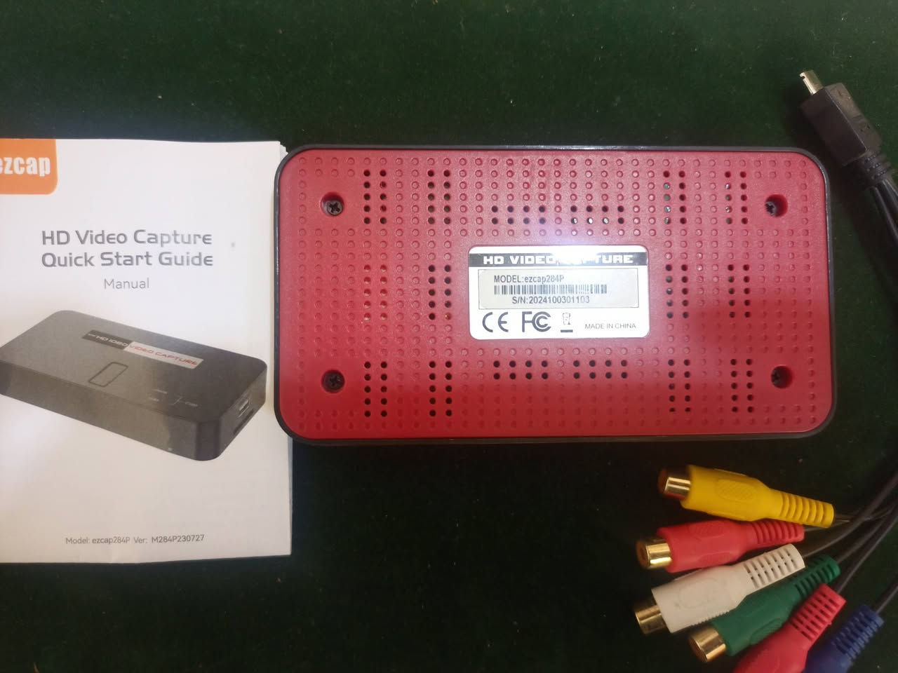 جهاز احترافي لتحويل و تسجيل من اجهزة الفيديو القديمة و الكامرات و كذلك التسجيل من مصدر hdmi  مثل ستلايت او غيره على فلاش او هارد يعني كلهن بواحد و ايضا فلترة الصوت و تنقيته و إزالة الوشة عند التحويل او التسجيل 
سعر الجهاز ١٢٥ الف و يوجد توصيل لكل المحافظات 

ملاحظة/ الجهاز مو بالة


**إذا كنت صاحب هذا الإعلان وتريد حذفه لأي سبب، رجاءا أرسل رسالة إلى الدعم الفني**