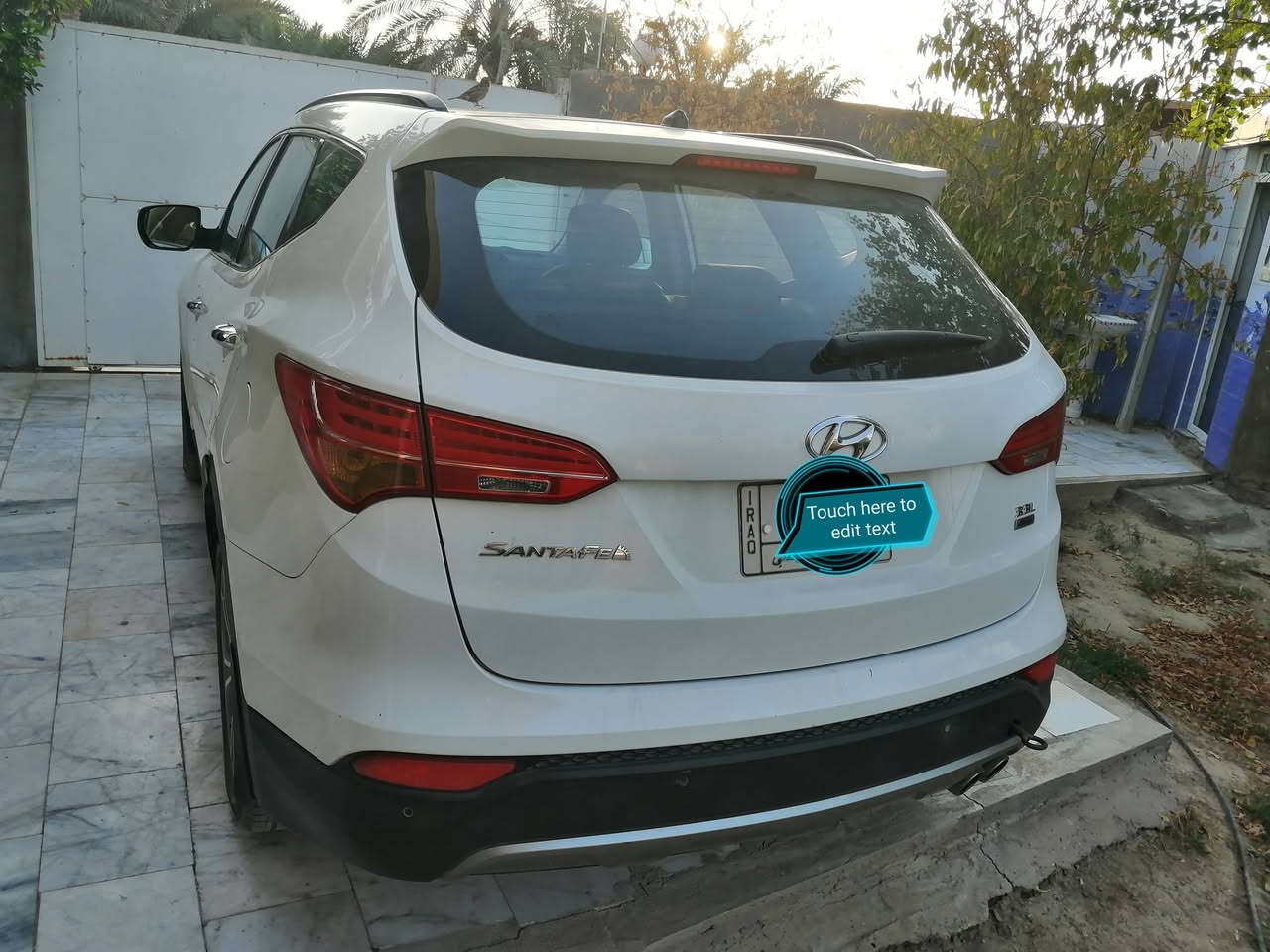 السلام عليكم
سنتافي ١٤ محرك ٦ سلندر 
سبعة راكب 
تبريد ٣ قطع 
بصمة 
دخول ذكي 
إشارة ترحيب 
كامرة خلفية وحساسات خلفية 
بردات خلفية بلادي 
مثبت سرعة 
اوتو هولد 
سايد بريك بصمة 
بانوراما 
أرضية جلد 
كشنات جلد 
كشنات تدفئة تبريد 
كشنات كهرباء 
بيها فقط طخة بسيطة بالچاملغ جهة السائق 
مع شخوط جدا بسيطة باب خلفي جهة السائق 
رقمها بابل 
ماشية ١٨٠ ألف 
سعرها ١٨٧ وبيها مجال حگ الجية 
مكان السيارة نجف 
السيارة بإسمي وهذا رقمي للاستفسار أكثر 
***********
