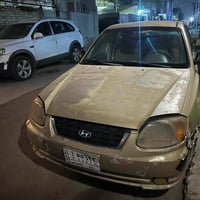 هونداي اكسنت 2003 كير عادي السياره بيها جراد  عنوان بغداد البلديات  با...
