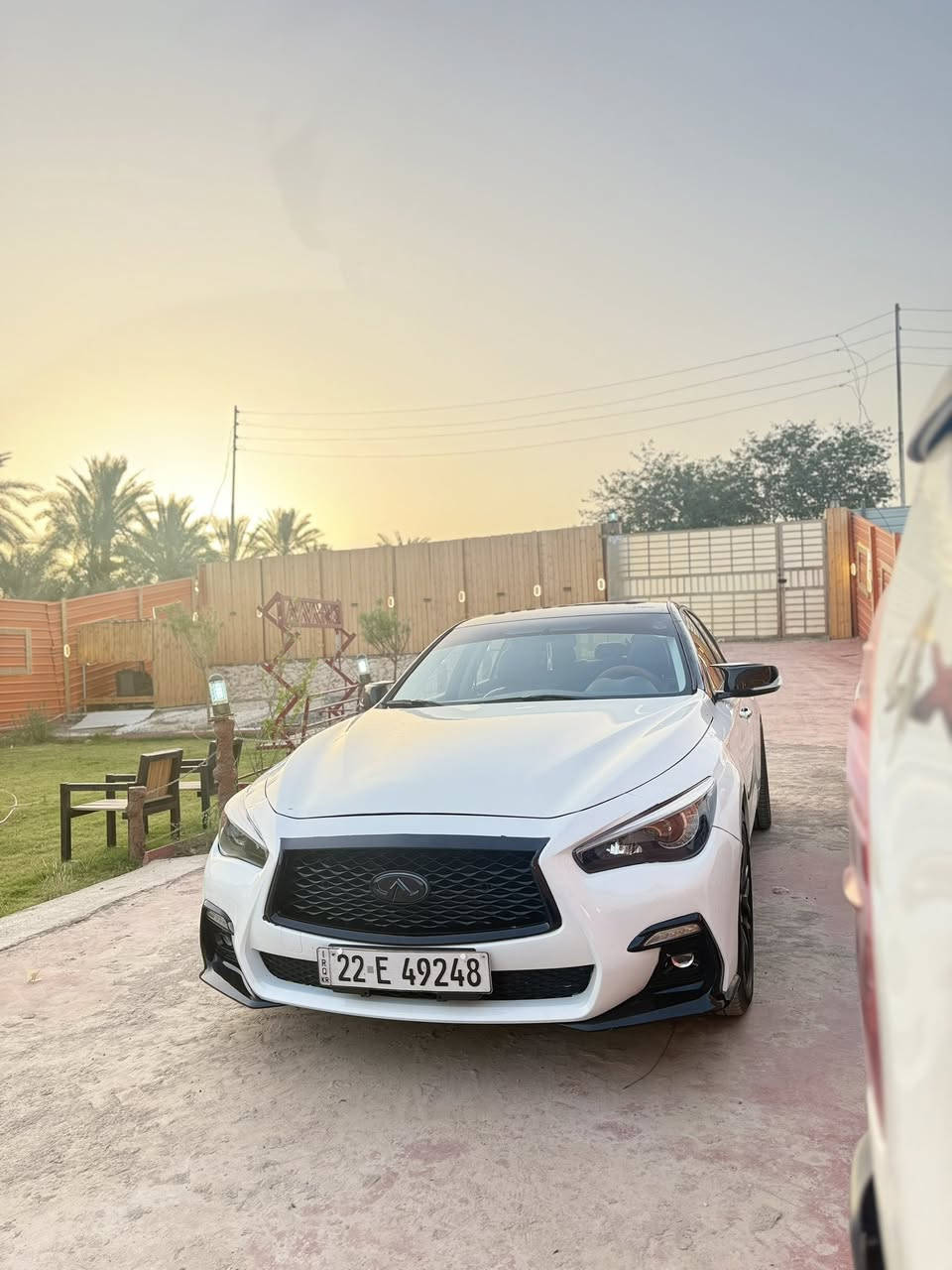 ‏Q50
‏‎موديل 2015 
تنفس طبيعي‎مكينه 3700 

فجوج ريمبو 
‏‎سيارة فول 

‏‎سلايد
‏‎شفتات ستيرين 
‏‎جلد
‏‎كراسي كهرباء 
‏‎سستم صوت 
‏‎لايتات زينون عالي وناصي 
‏‎عليها دعاميه مال ريد سبورت 2018 بدون صبغ مال تفصيخ 
‏‎دفيوز خلفي 
‏‎سبويلر كاربون فايبر اصلي ‏‎
‏‎مسويلها صيانه كامله 
‏‎من دهن كير ومكينه ودهن اكسل 
‏‎صدر كامل جديد حتى دبلات ودسكات جدد
‏‎وياله 19 وتايرات جدد انتاج 2025
‏‎بدون اي نقص 
***********‏‎
السعر 140 $‏‎
