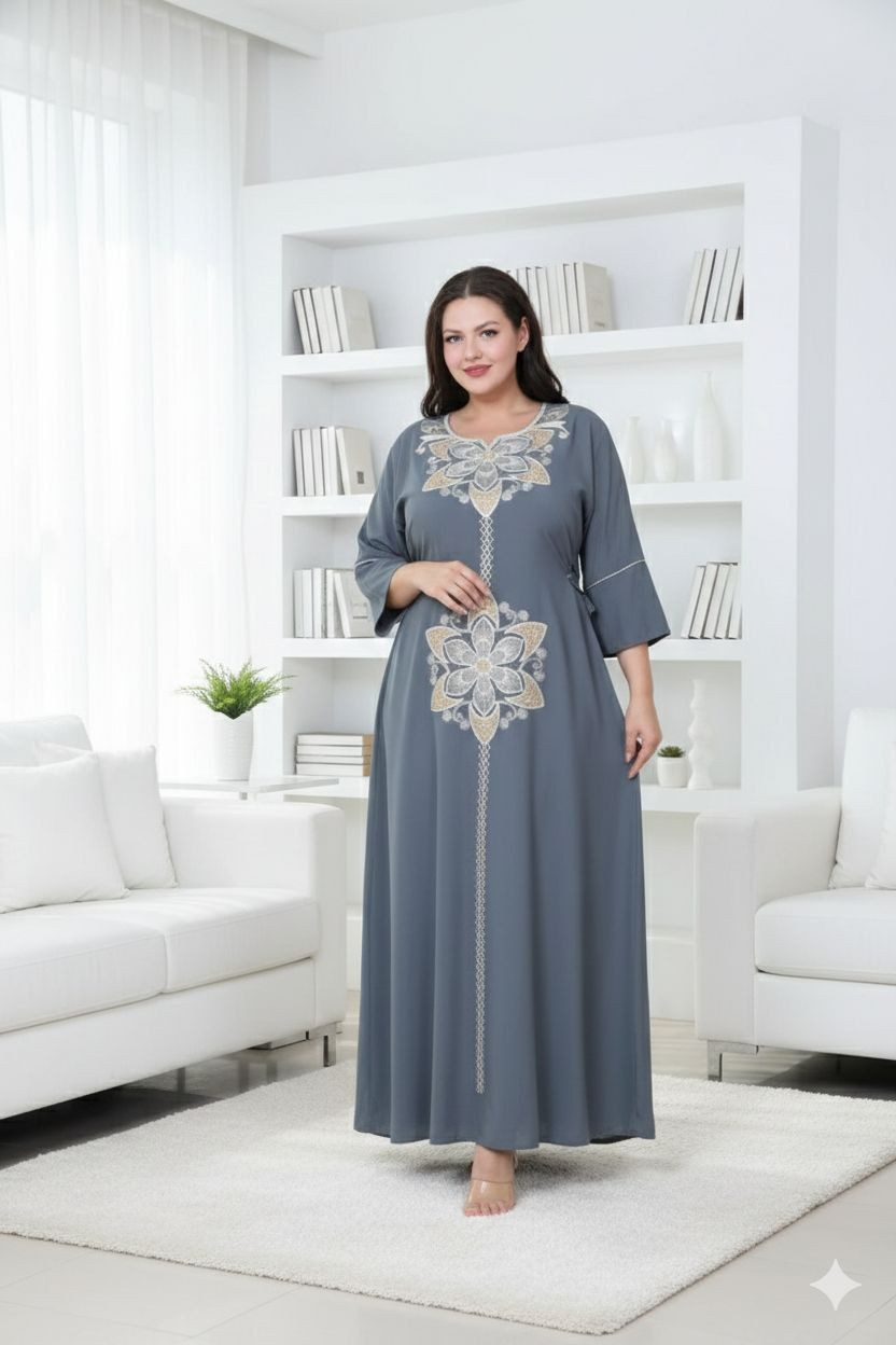 دشداشه نسائي دبل كلوش تطريز و ستراس حراري  
الخامه كشمير ايطالي اصلي 💯

القياسات من 2XL الى 5Xl  

متوفر الجمله ومفرد 

يوجد توصيل جميع المحافظات


**إذا كنت صاحب هذا الإعلان وتريد حذفه لأي سبب، رجاءا أرسل رسالة إلى الدعم الفني**