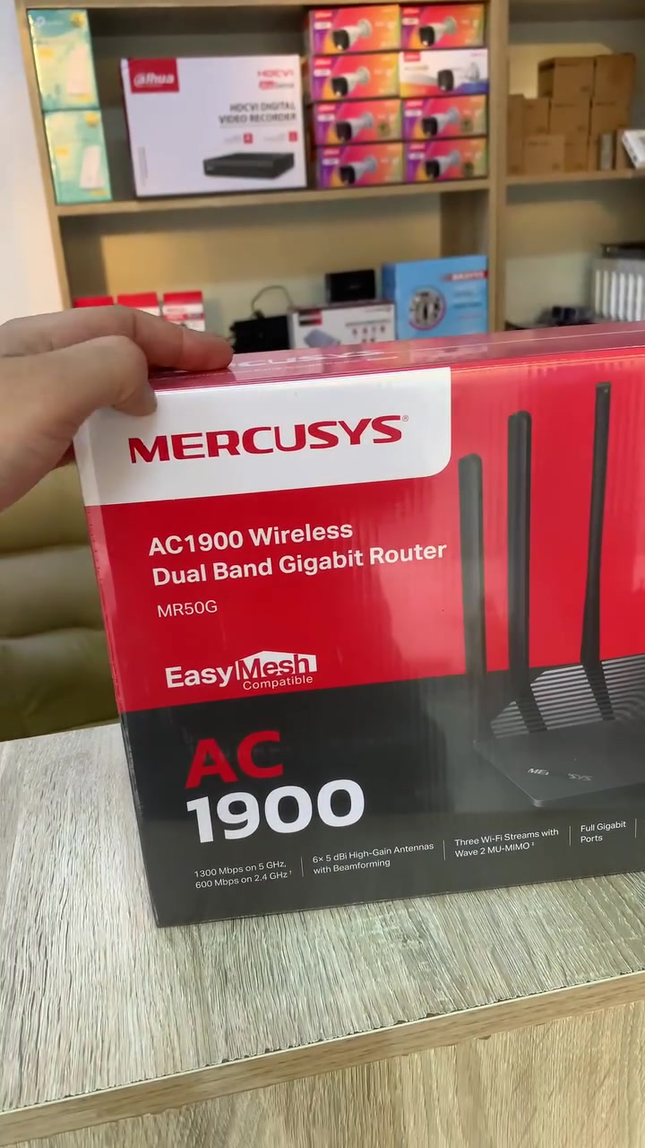 📢🔥 عرض مميز من مركز الصفا 🔥📢
🚀 راوتر MERCUSYS MR50G AC1900

لأداء قوي وسرعة إنترنت عالية في المنزل أو المكتب

✅ سرعة تصل إلى 1900Mbps

✅ يدعم تردد 2.4GHz و 5GHz

✅ 6 هوائيات قوية لتغطية أوسع

✅ منافذ Gigabit لسرعة واستقرار أعلى

✅ مناسب للألعاب، البث المباشر، والكيبل الضوئي  

💰 السعر: 45,000 دينار فقط

🚚 التوصيل مجاني إلى جميع محافظات العراق

📞 للحجز والاستفسار:

***********

📱 واتساب | ماسنجر | اتصال مباشر

🏪 مركز الصفا لخدمات الإنترنت

أجهزة الراوتر والشبكات والكيبل الضوئي بأفضل الأسعار
