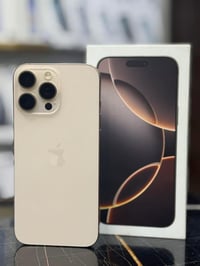 آيفون ١٦ برو ماكس • ٢٥٦ • البطارية ١٠٠٪