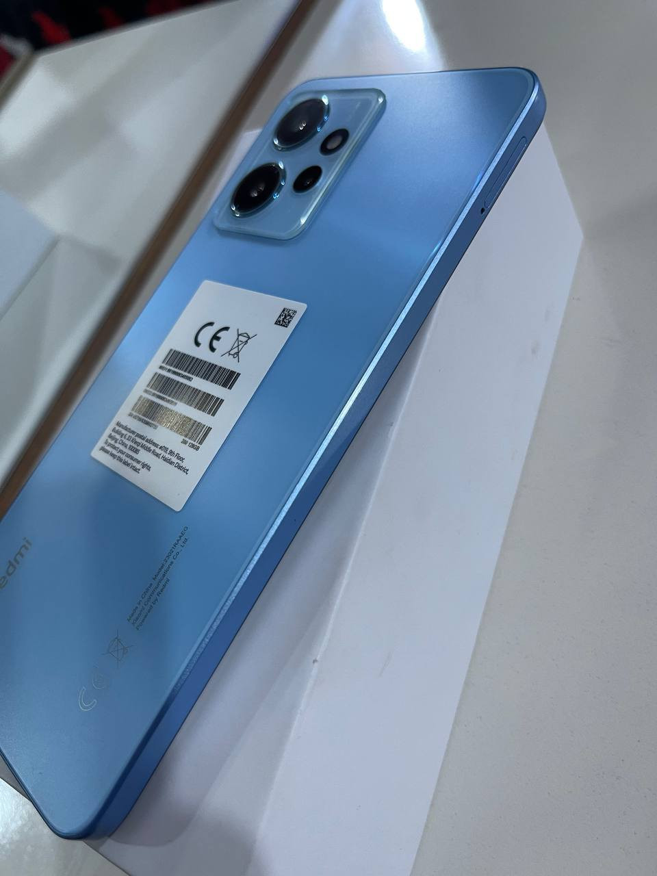 ريدمي نوت 12
ذاكرة 128 جهاز اخو الجديد 
بدون ملحقات (السعر 170)
العنوان البصرة القديمة 
***********
