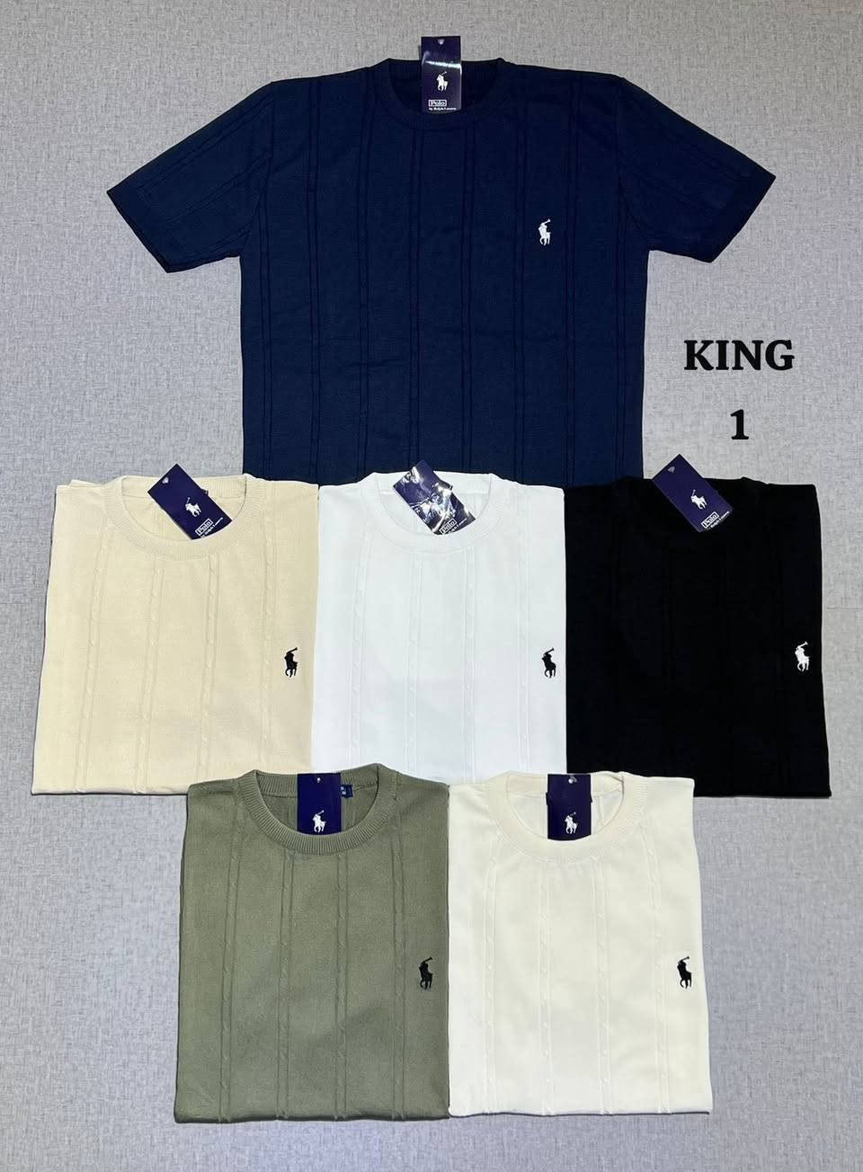 تيشيرت تريكو تركي اصلي
سيري:5 عدد
قياس:S-2XL
سعر:7$
***********
