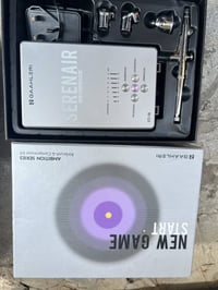 مجموعة ضاغط هواء • فرشتين بنفس الوقت • ٧ مستويات ضغط