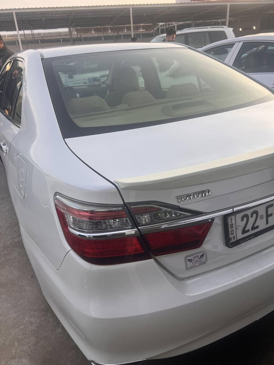 السلام عليكم كامري 2015 خليجي فول    سونار بالمنشور سياره خير من الله محرك وكير  غرفته كلش حلوه  ما تخسر كلشي عليه تخم تاير قبل سبوع شديته  السعر 145  بيه مجال بسيط  الاستفسار ***********
