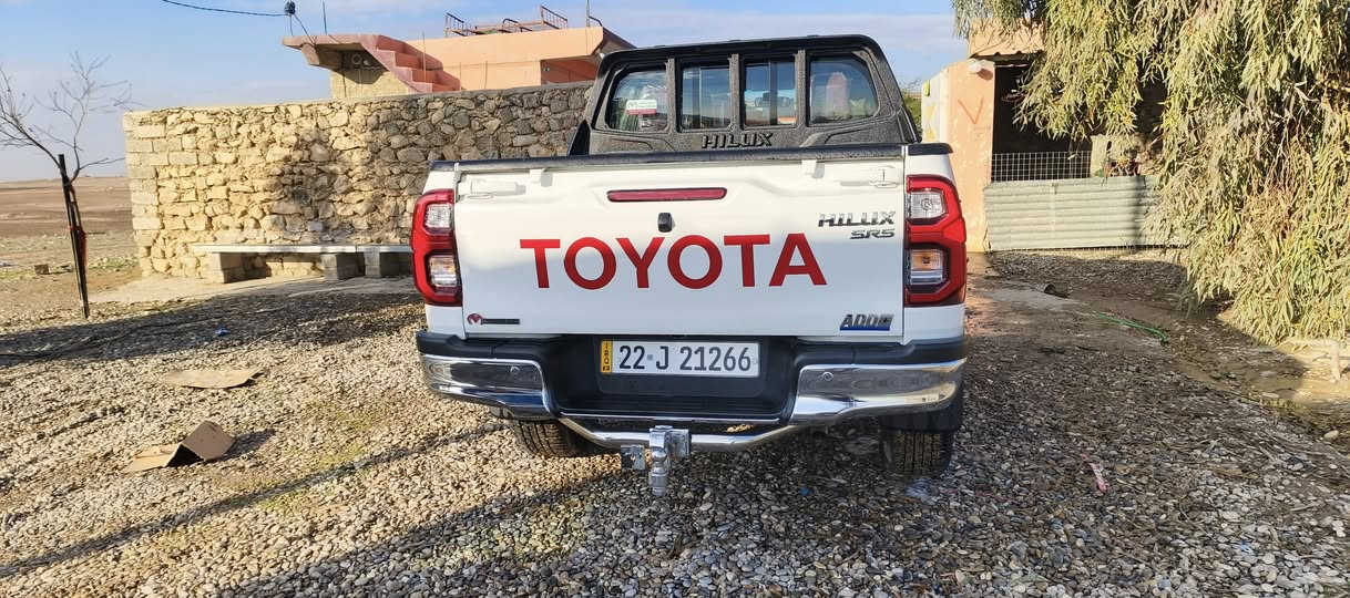 السلام عليكم
هايلوكس فول 1/1 2024 كير اوتماتيك 

بصمه + شاشه 

شركة جيهان دخل الضمان 

مكفول عام 

ماشيه 11 الف فقط 

رقم اربيل 

مكان الموصل 

ثاني يوم التحويل السياره بسمي 

السعر 360 وبي مجال 

لاتصال او لاستفسار اتصل ع الرقم التالي 

*********** او ع الصفحه المنشور
