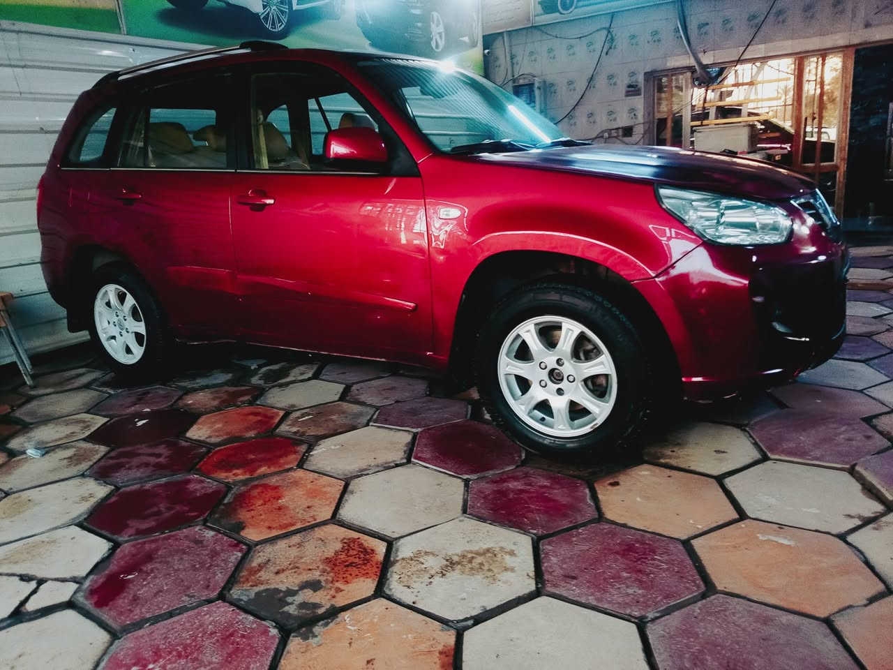 .السلام عليكم
للبيع تيكو . موديل 2013 . رقم بغداد الماني مشروع وطني. 
كير ومكينه مكفولات بلاديات . مكفوله من الحادث والصبغ . تبريد تدفئه شغال كهربائيات شغاله . سياره حلوه ونظيفه. السعر 60$ ورقه وبيها مجال 
العنوان بغداد الجديده
***********
