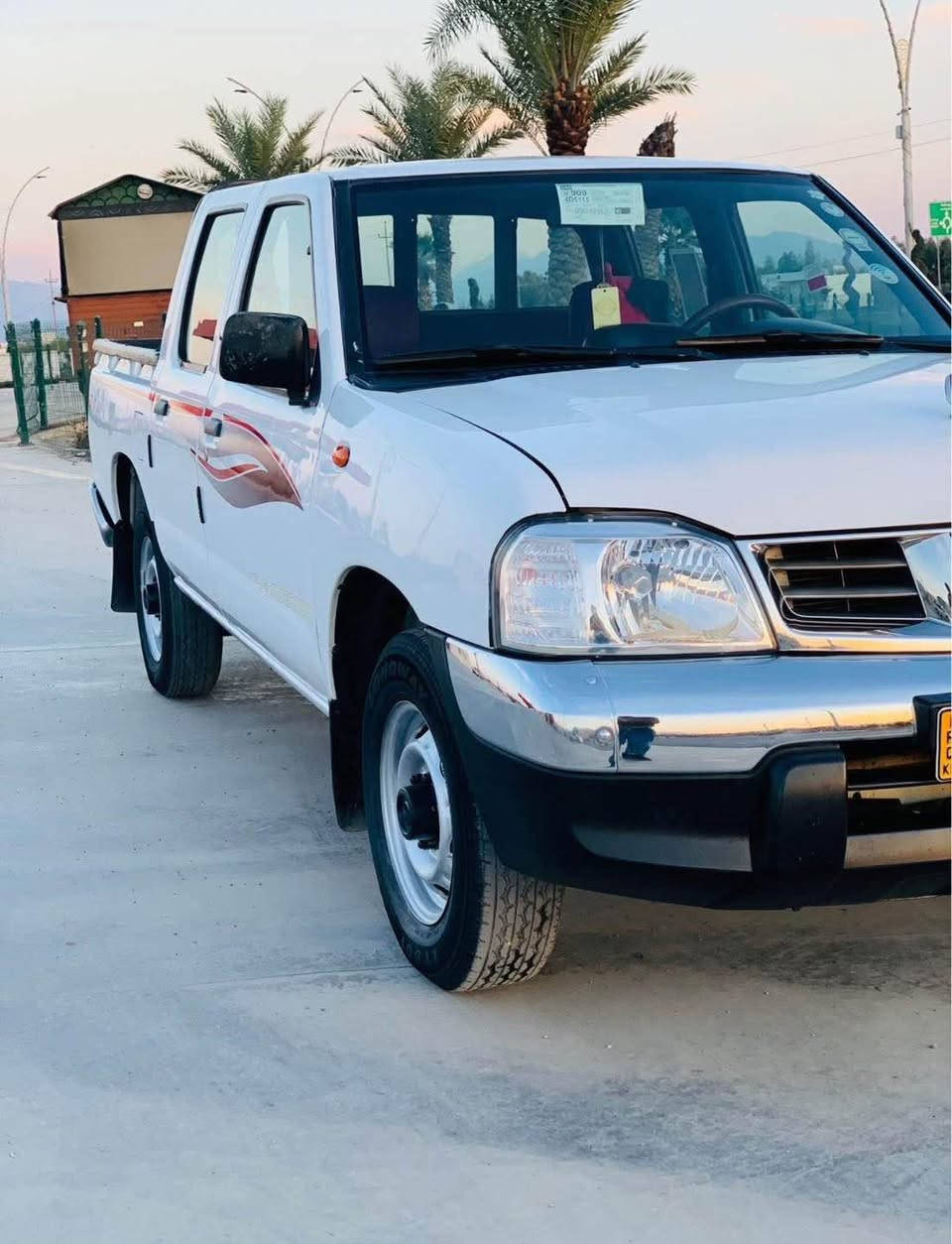 هەرزان ترین نرخ شتی  تایبەتە شتی ئاوا جوانە و نمونە باوەڕ ناکەم هەبێ ***********
تەنها ٩٨ گەڵا
نیسان پیکاب مۆدیل ٢٠١٢ بیلاد تەبریت وپاوەر
ناو سور جام کارەبا گێڕ ومەکینە و ئەکسل و شانسی بە شەرت هیچی پێوە نیە پارچە ڕەش لەسەر ساخی دەحم و لێ دراو وەرگەڕاو بە شەرتە سەقف و شانی پاش و پێشی نوکە دەرزی دەحمی نیە ماشائڵڵا لەسەر دەقی شەریکەی ماوەتەوە ڕەقەم هەولێر تەحویل خەڕامە بە شەرت سەنەوی تازە هەتا ٢٠٢٨ چوار تایەو ویلی لۆکی لە ژێرە ناو بۆدی بۆ بەستراوە بۆ نوقوستانی مەگەڕێ زۆر توند و تۆڵە یەک دینار مەسرفی هەبو بۆت دەگێڕمەوە 
بۆ سحرەکەی تەلەفۆن کە لەخزمەتتانداین 
ناونیشان ڕانیە 
*********** ڤایبەر و واتس ئەپ بشدار, السليمانية
