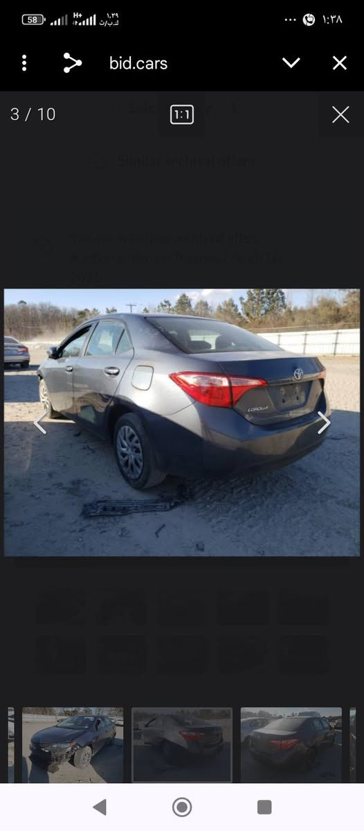 سلام عليكم كورولا موديل 19 رقم سليمانيه سنويه جديده سعر 155//////***********
