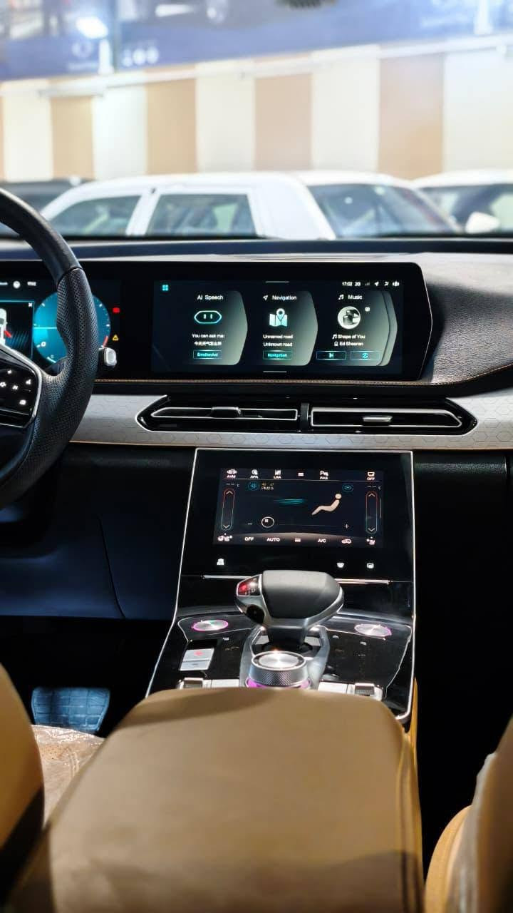 أداء ياباني وألماني موثوق
ناقل حركة 7 سرعات من شركة AISIN اليابانية
نظام تعليق من شركة BOSCH الألمانية لثبات عالي
ضمان 6 سنوات على ناقل الحركة (القير)
🛡️ أمان ومتانة بتقنيات عالمية
هيكل صلب بنسبة فولاذ 70% بتقنيات Mercedes-Benz
رادار تفاعلي ومثبت سرعة ذكي
تحديد مسار وتحذير نقاط عمياء
ال💎ــسعـر 🟥180 وبيه مجال  📮

كاميرات 360° مع داش كام تسجيل رحلات مثبت مسبقاً
تحذير التصادم ومانع الانزلاق
👑 رفاهية الدرجة الأولى
داخلية جلد فاخرة
مقاعد تبريد وتدفئة وتدفئة للمقود
كرسي سائق كهربائي مع ذاكرة لوضعيات القيادة
إضاءة محيطية Ambient Light وإضاءات ترحيبية
صندوق خلفي كهربائي
سايد بريك كهربائي مع Auto Hold
سيارة تجمع بين الفخامة والأمان والتقنيات الحديثة والثبات العالي

***********
