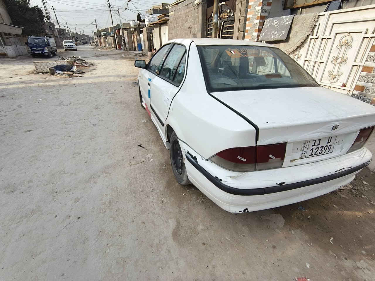 السلام عليكم للبيع سمند 2012 بيها 3 قطع صبغ محرك وكير مكفولات تبريد ثلج تدفئة شغالة كهربائيات كلها شغالة سيارة جاهزة ما بيها اي نقص الف ما تصرف عليها انكر سلف وللشارع كبل السعر 37 وبيها مجال بسيط مكان بغداد البلديات للاتصال ***********
